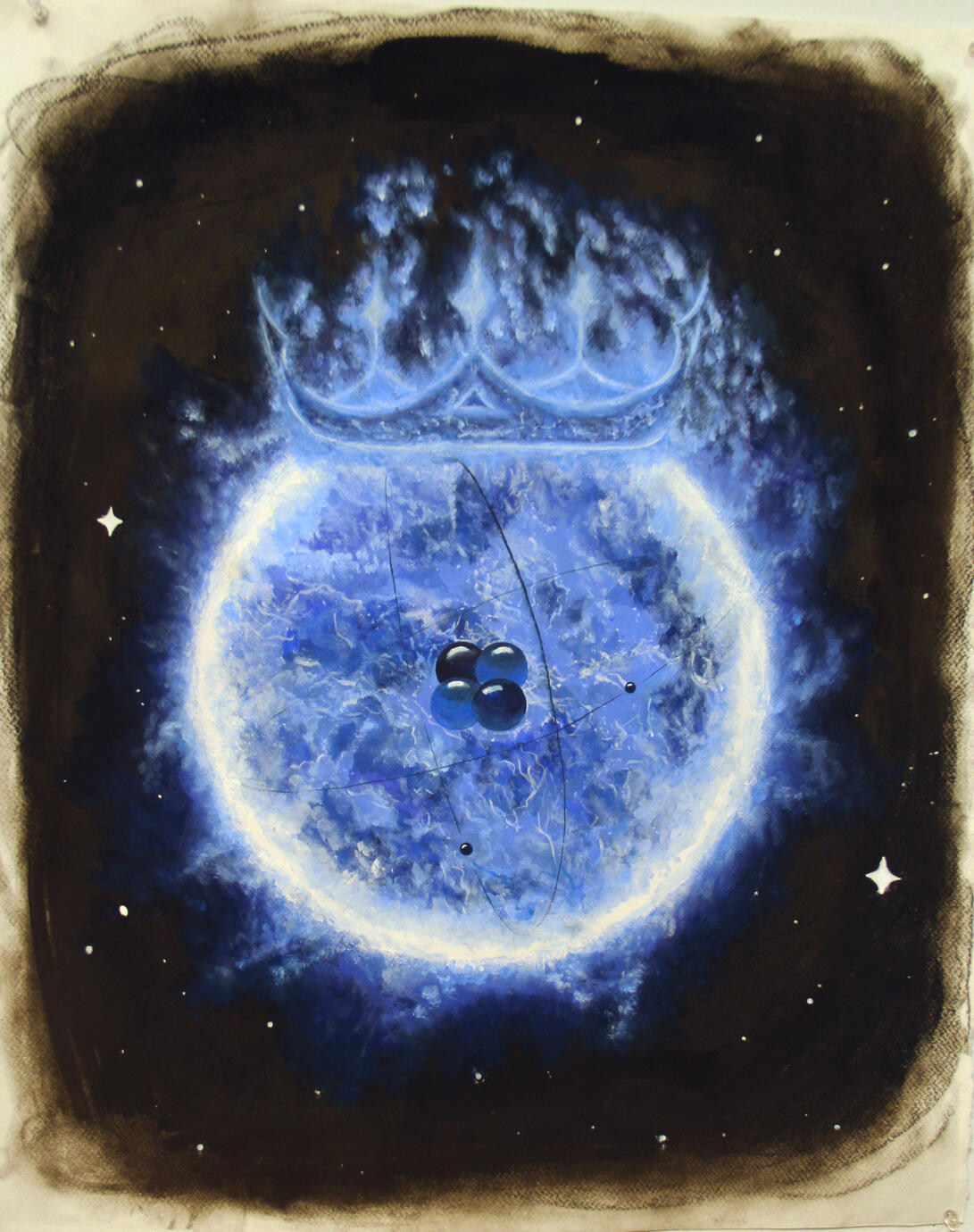 Study of Helium - 22" x 28" - 2021