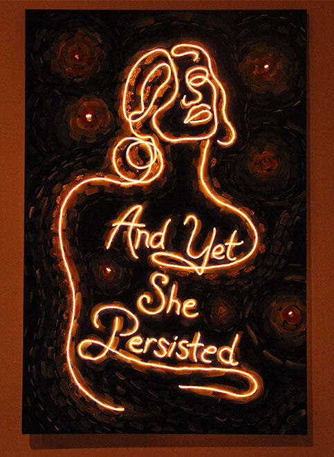 And Yet She Persisted - 22" x 30" - 2021