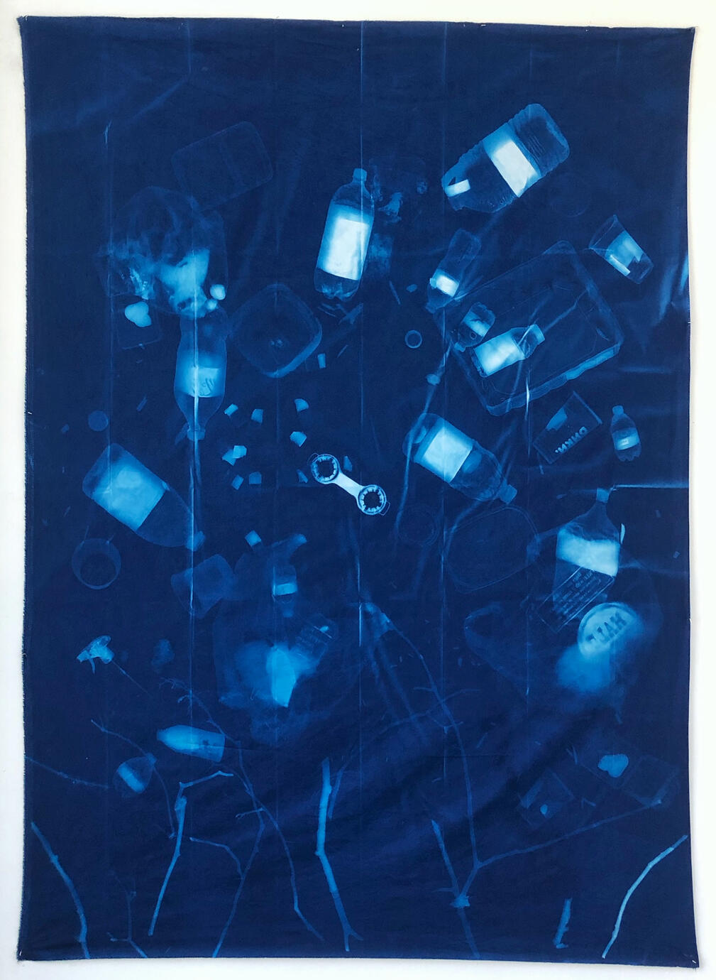 Adrift- A Week's Worth of Recycling - 5' x 7' - 2022