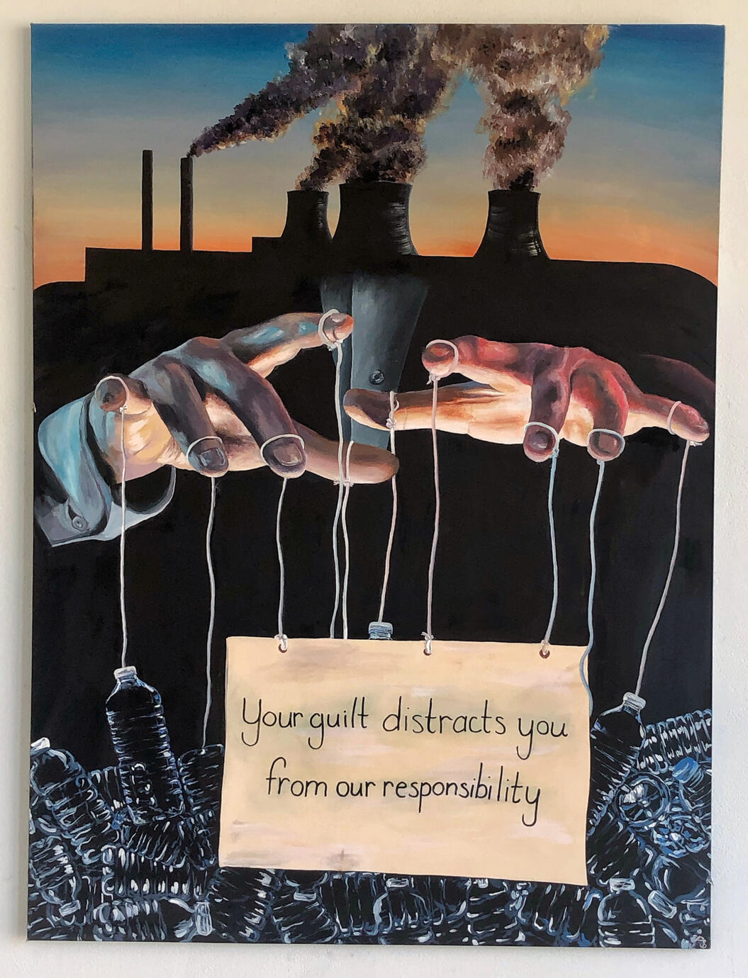 Recycling: the Marketing Strategy - 36" x 48" - 2021